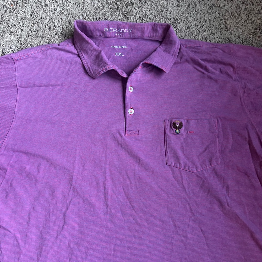 B. Draddy Golf Polo Shirt XXL Army Navy Country Club Washington DC